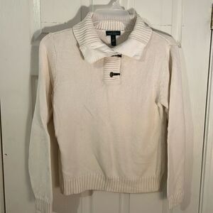 Cream Ralph Lauren Coastal Sweater